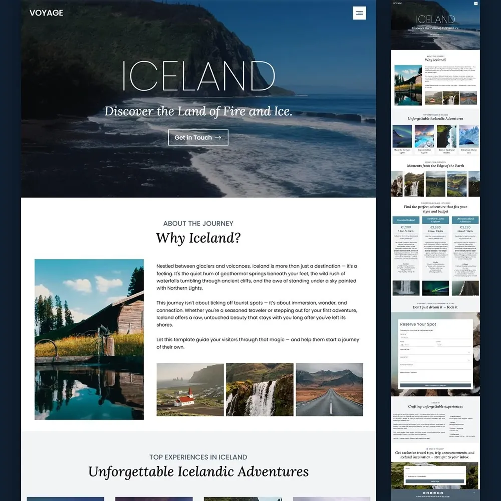 Discovery Websites Design