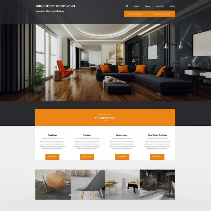 Interior Design Landing Page