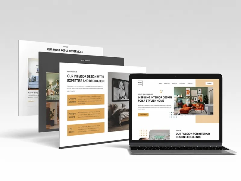 Interior design websites