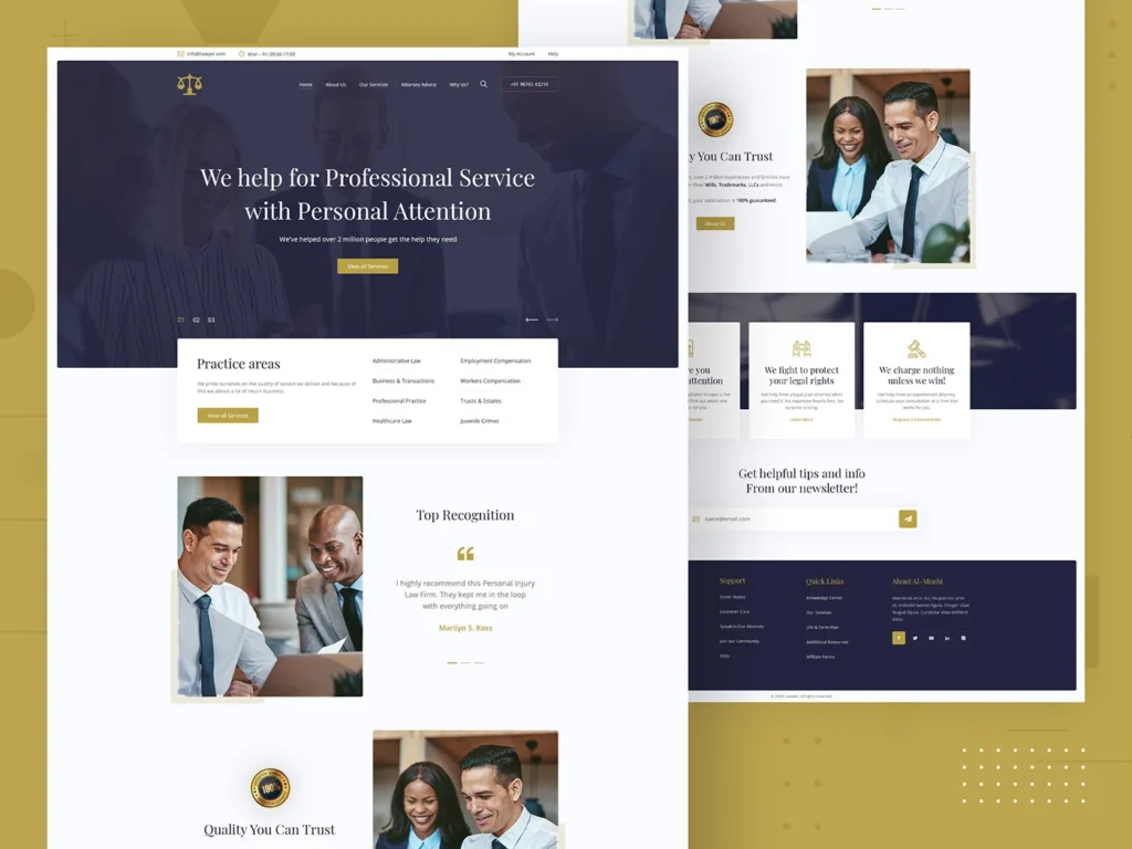 Lawyers Website Design