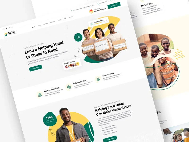 Non-Profit Agencies web Design