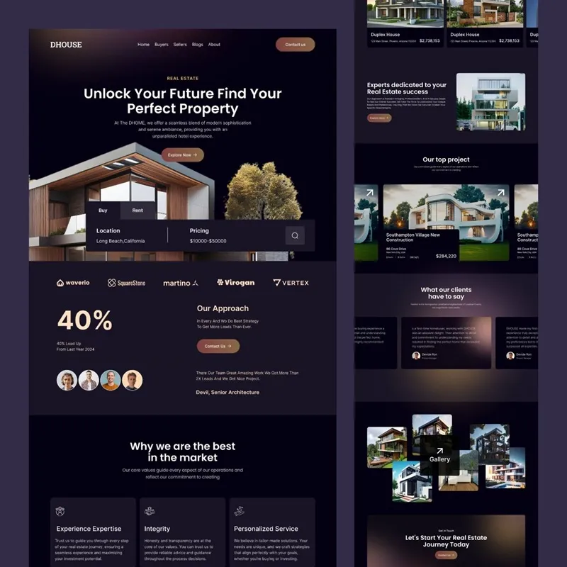 Real Estate Websites Design