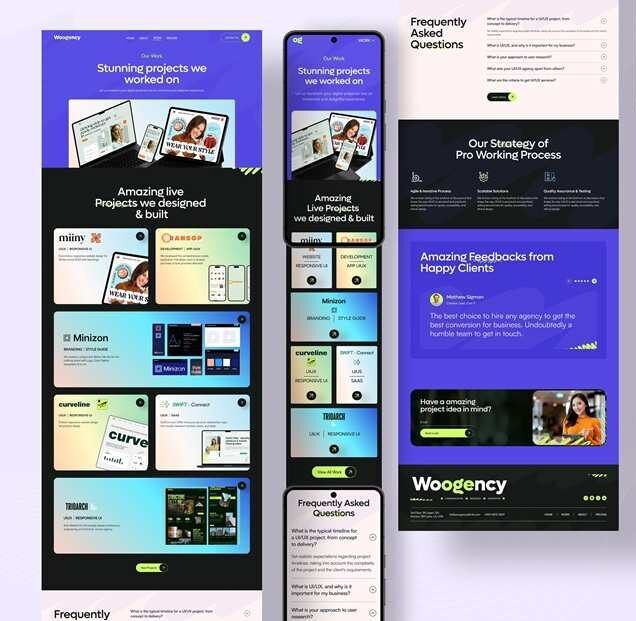Agency Responsive Website templete