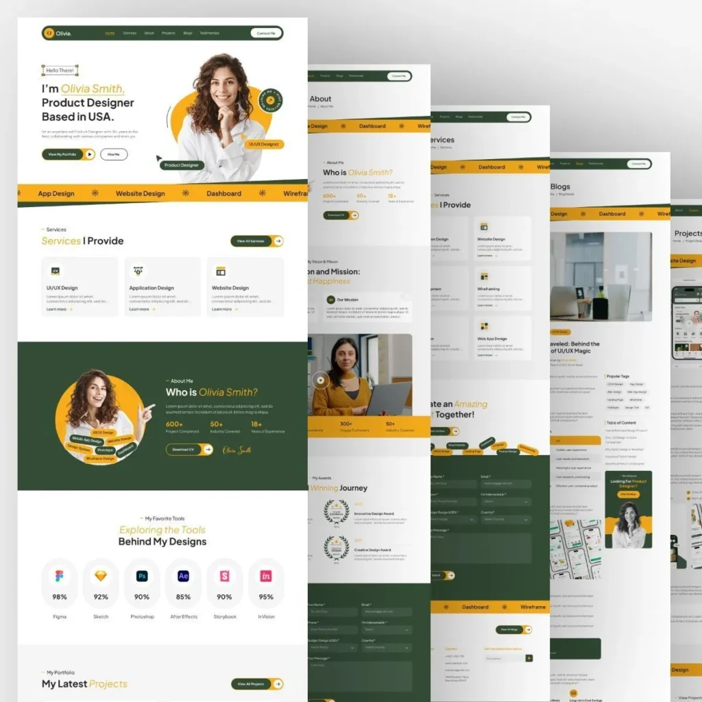 Branding website