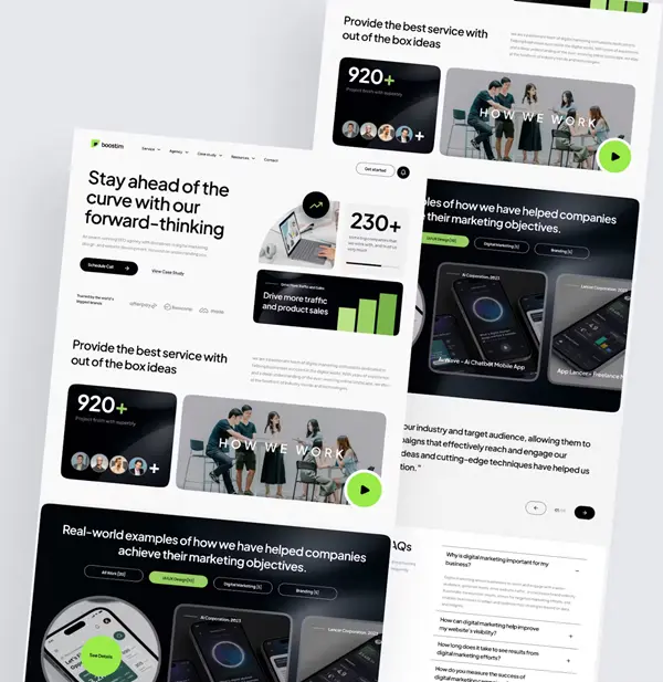 Digital marketing Agency Website