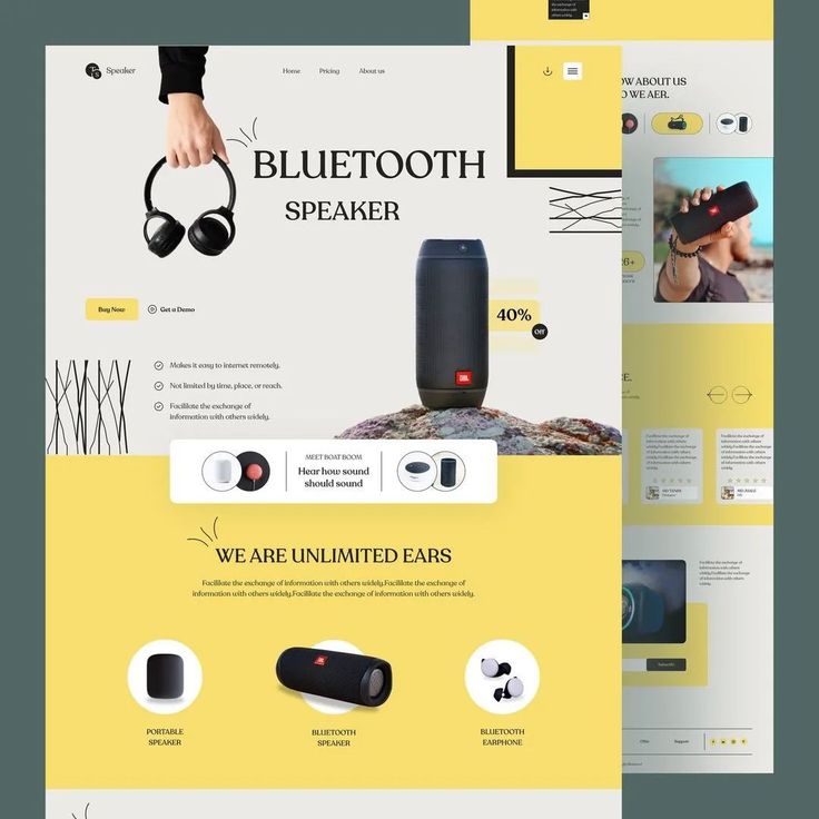 Electronic store Websites Design