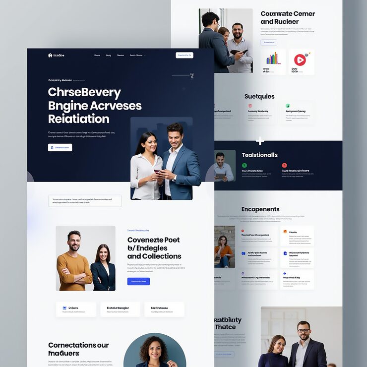 Landing Page design