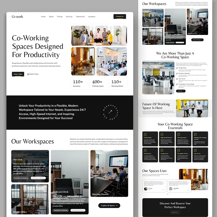 web development - Clean, Modern, and User-Focused