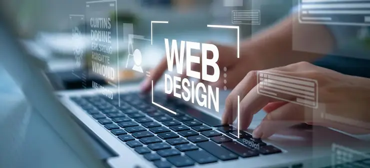 Anchorage Web Design team working on a website development project
